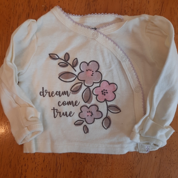 Newborn baby girl 3 piece outfit    D27 - Picture 2 of 7